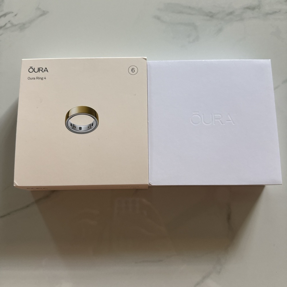 Oura Ring 4 in Elegant Gold